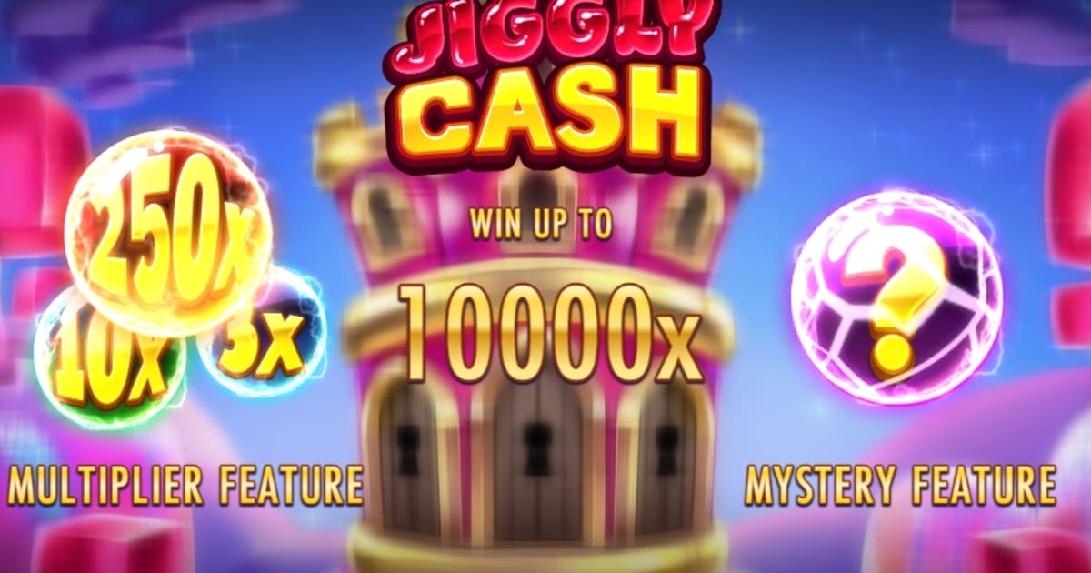 Thunderkick lanÃ§a uma experiÃªncia doce com Jiggly Cash Game