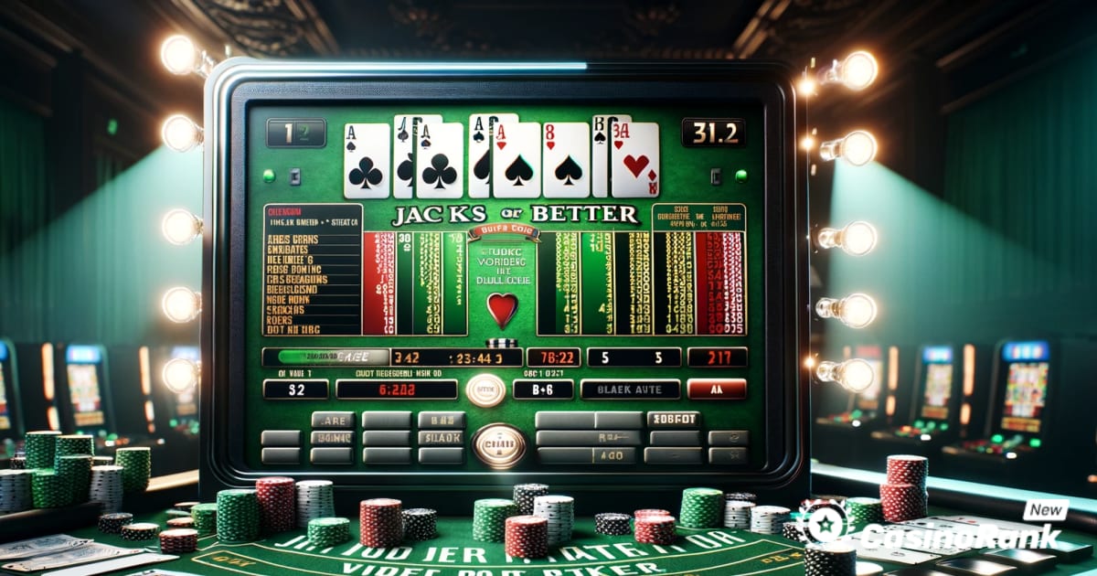 Estratégias de jogadores inteligentes para ganhar valetes ou melhor vídeo pôquer