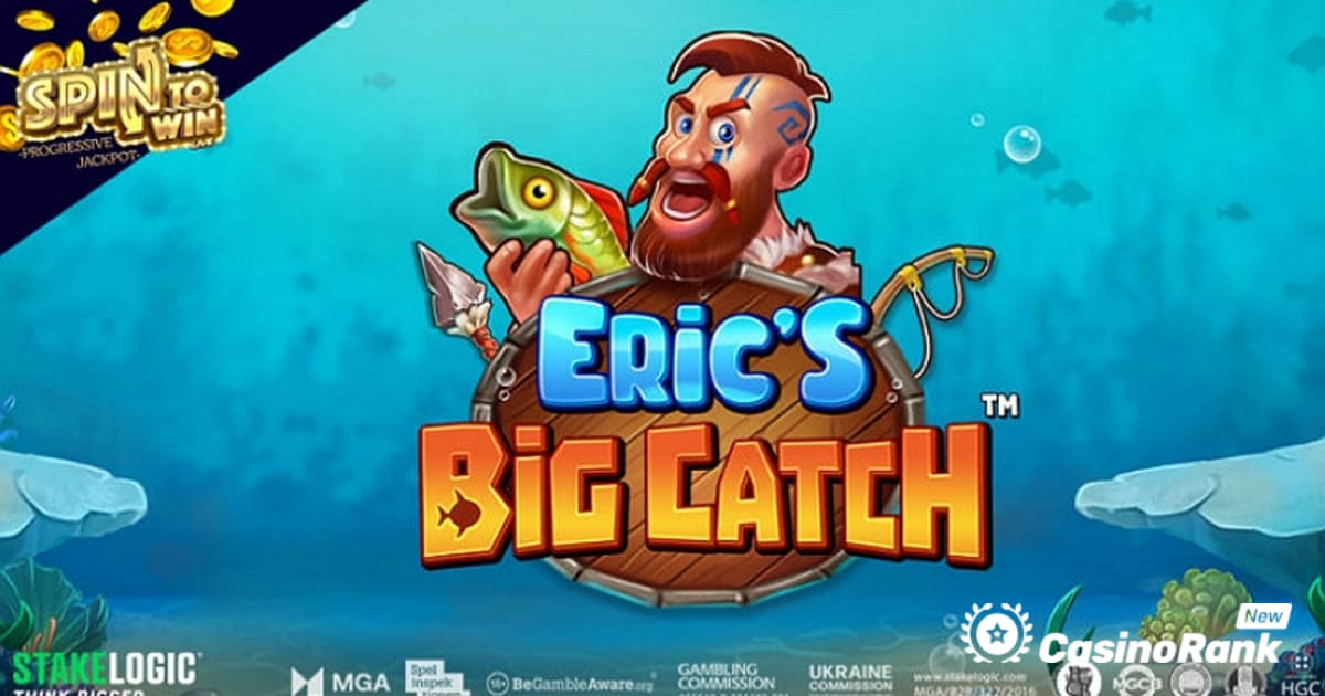 Stakelogic convida jogadores para uma expediÃ§Ã£o de pesca em Eric's Big Catch